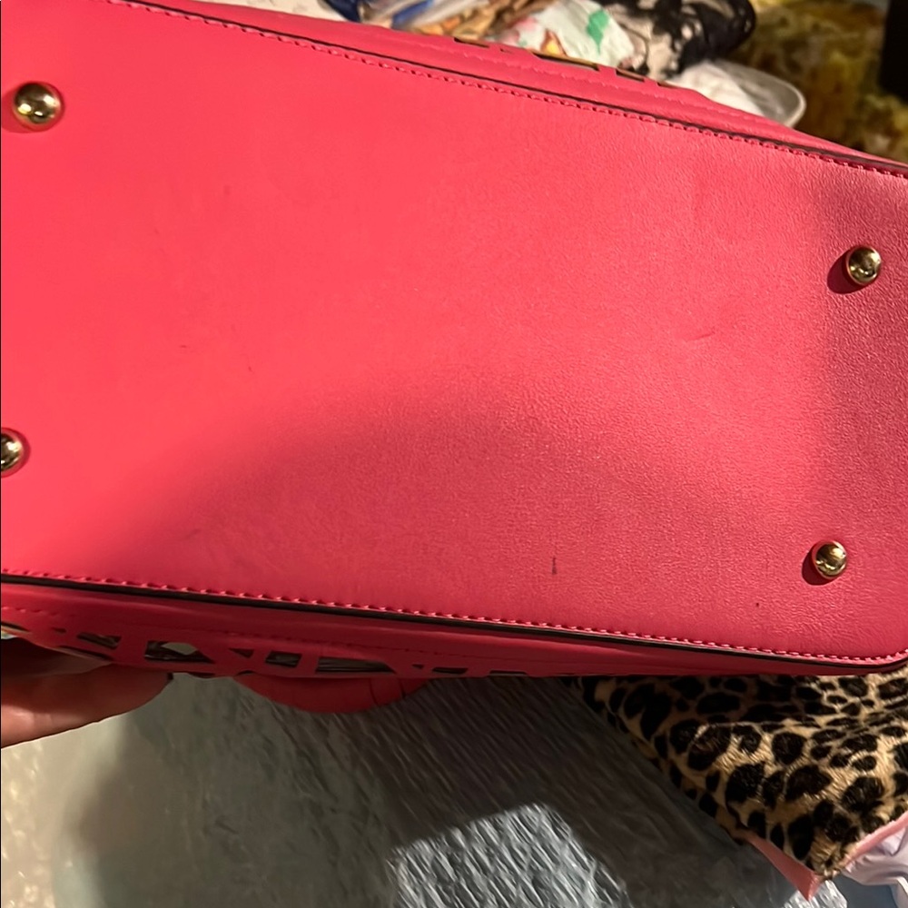 Pink Cutout Tote Bag - Picture 3 of 3
